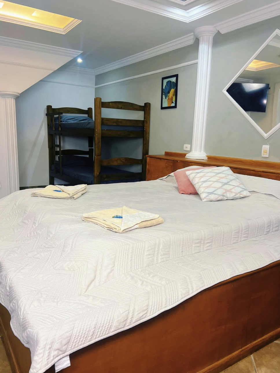 Quarto compartilhado / família